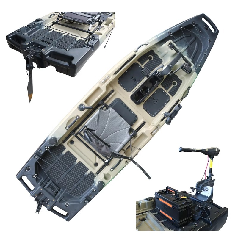 Fishing Kayak Sit In - Kayak de pêche motorisé 1 personne