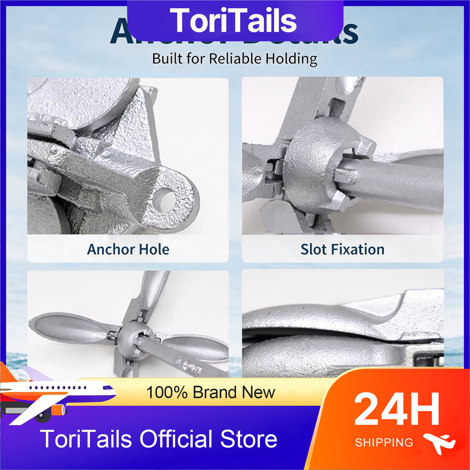 Ancre de bateau pliable KOETSU - Fishing Kayak Anchor avis et prix